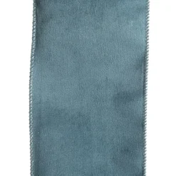 Reversible Blue Velvet and Champagne Satin Wired Christmas Ribbon Garland Tree Garlands|