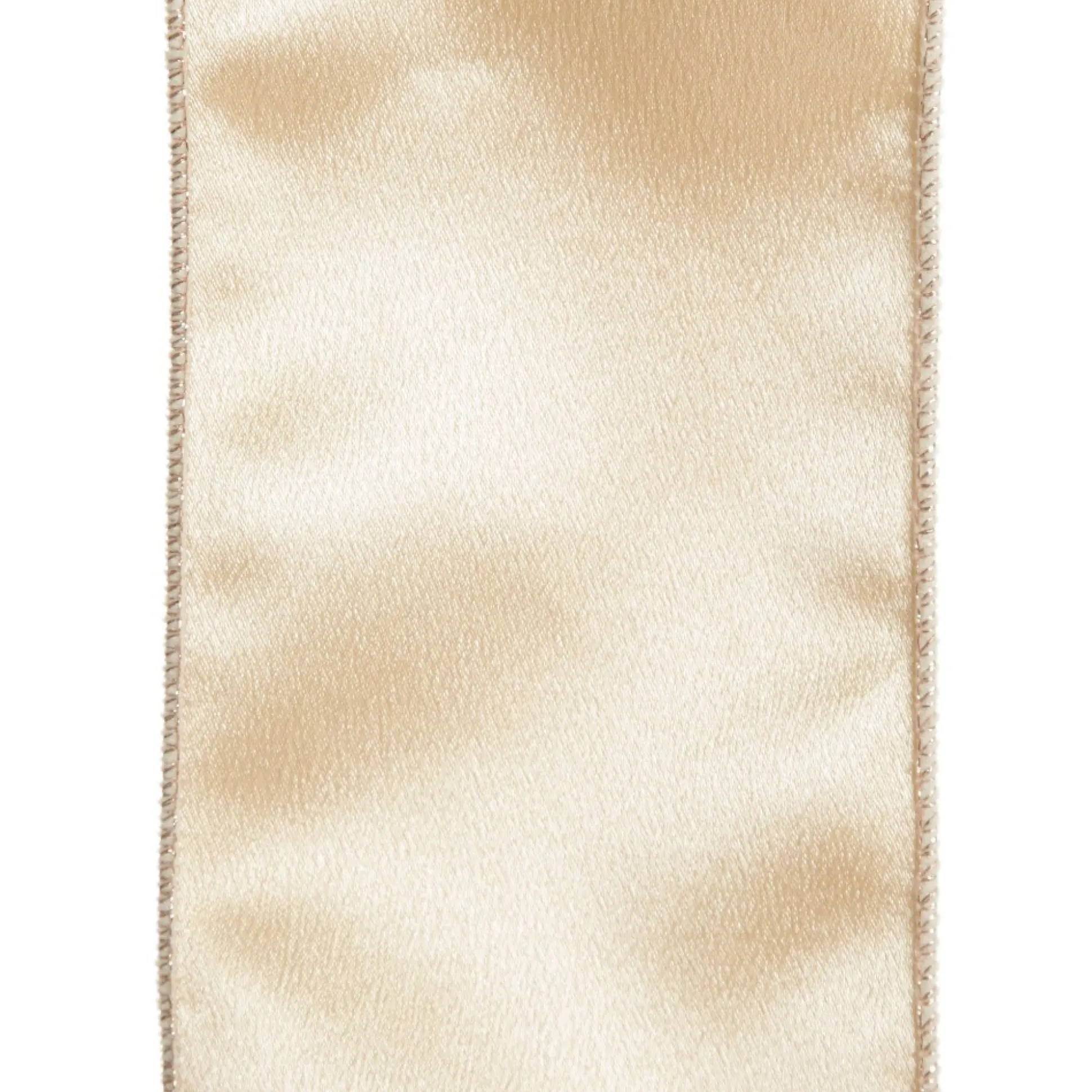 Reversible Ivory Velvet and Satin Wired Christmas Ribbon Garland Tree Garlands|