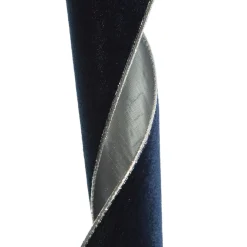 Reversible Navy Velour and Satin Wired Christmas Ribbon Garland Tree Garlands|