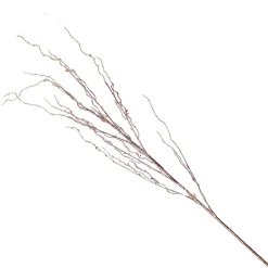 Rose Gold Glitter Branch Christmas Sprays|