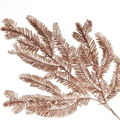 Rose Gold Glitter Pine Spray Christmas Sprays|