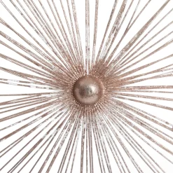 Rose Gold Glitter Sunburst Decoration Christmas Tree Decorations|