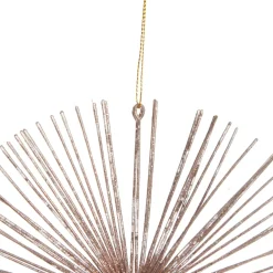 Rose Gold Glitter Sunburst Decoration Christmas Tree Decorations|