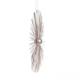 Rose Gold Glitter Sunburst Decoration Christmas Tree Decorations|