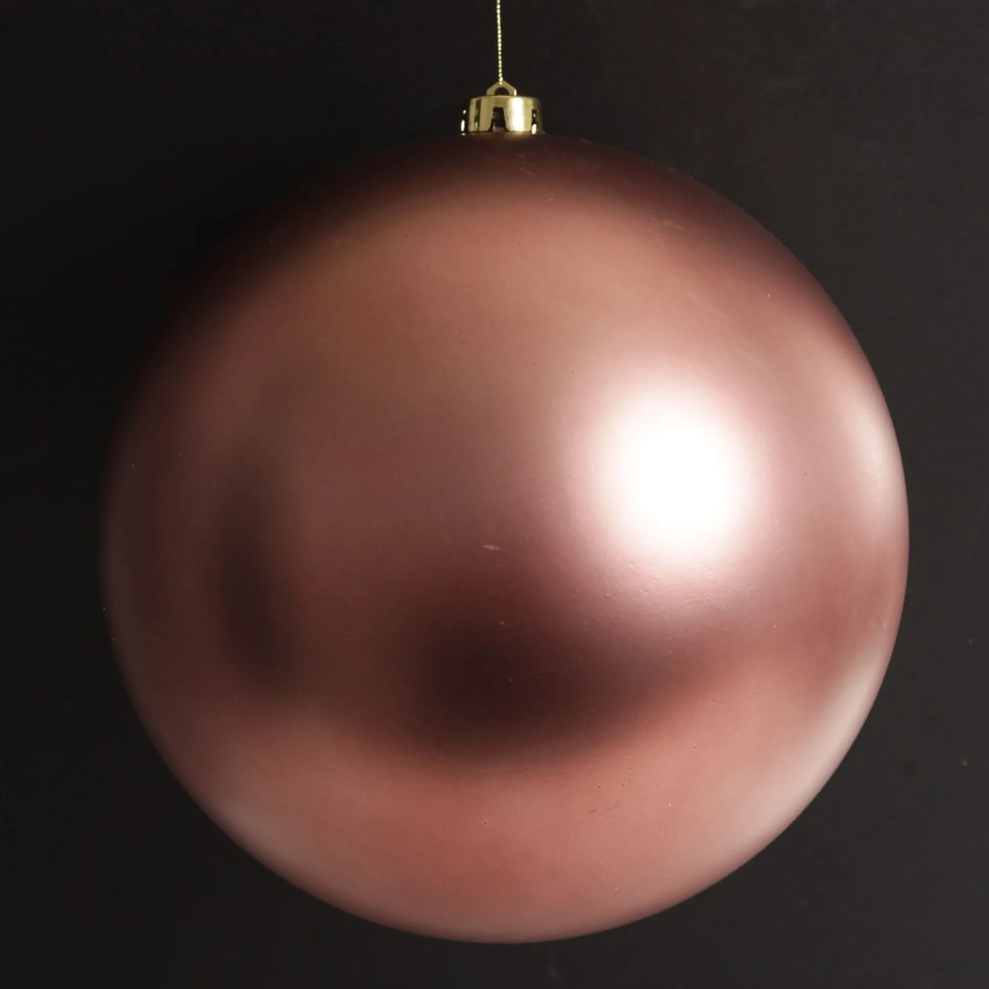 Rose Gold Jumbo Shatterproof Christmas Bauble Decoration Shatterproof Baubles|