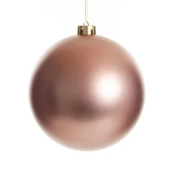 Rose Gold Jumbo Shatterproof Christmas Bauble Decoration Shatterproof Baubles|