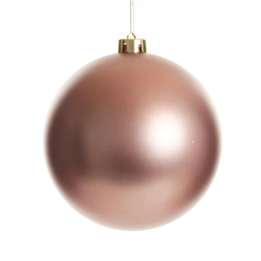 Rose Gold Jumbo Shatterproof Christmas Bauble Decoration Shatterproof Baubles|