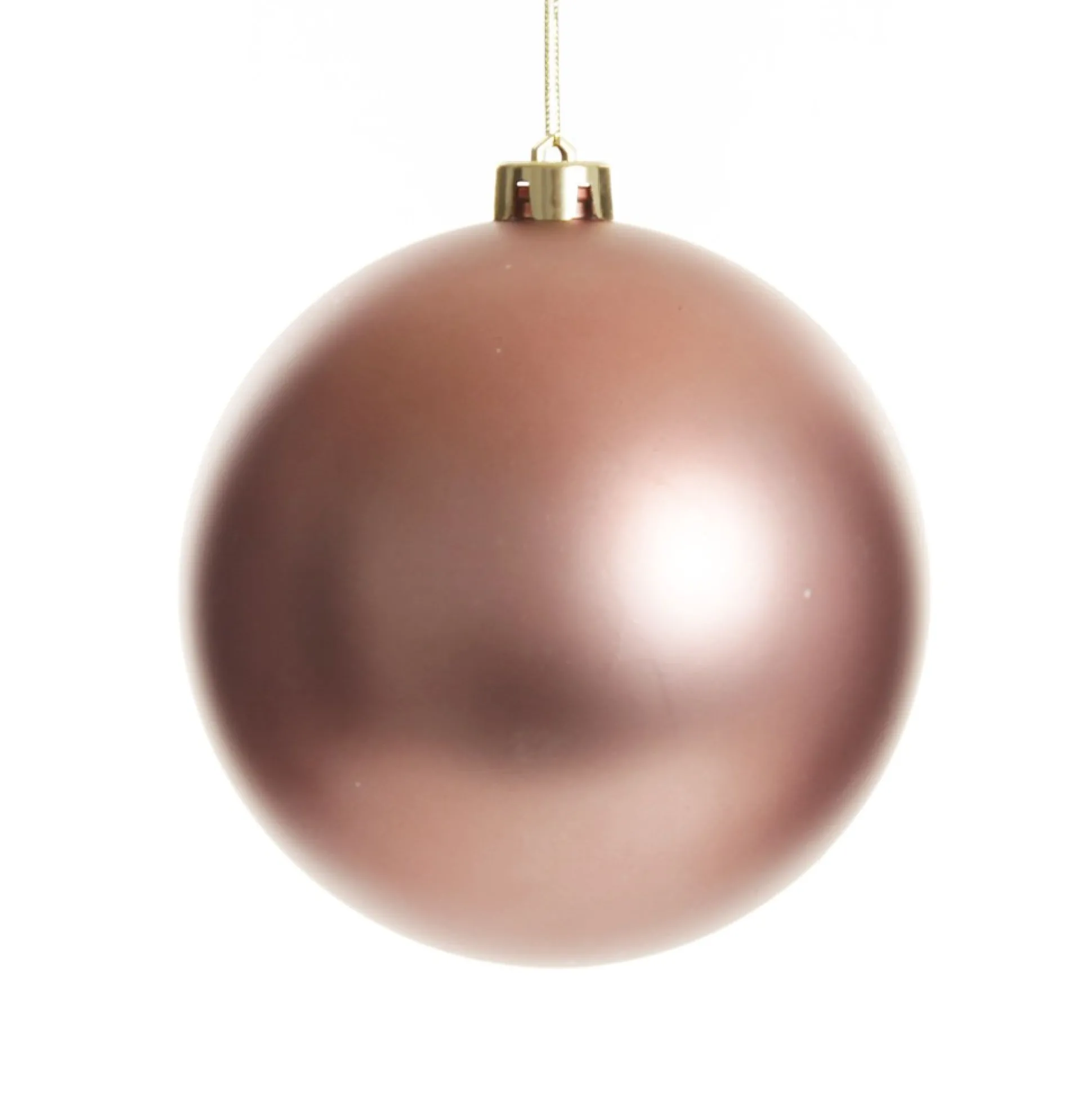 Rose Gold Jumbo Shatterproof Christmas Bauble Decoration Shatterproof Baubles|