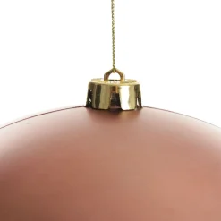 Rose Gold Jumbo Shatterproof Christmas Bauble Decoration Shatterproof Baubles|