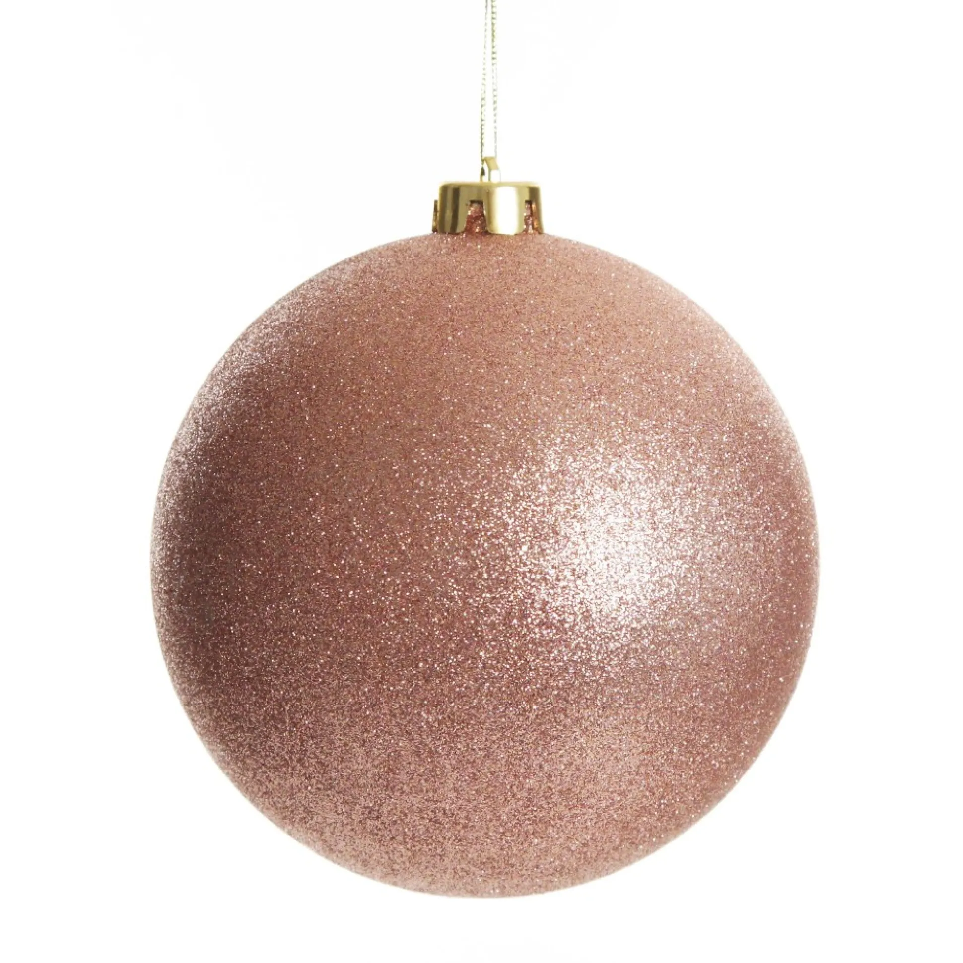 Rose Gold Jumbo Shatterproof Christmas Bauble Decoration Shatterproof Baubles|