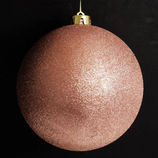 Rose Gold Jumbo Shatterproof Christmas Bauble Decoration Shatterproof Baubles|