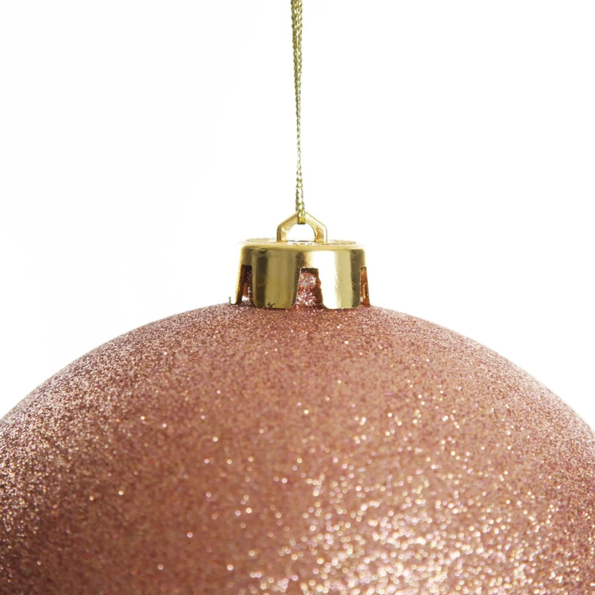 Rose Gold Jumbo Shatterproof Christmas Bauble Decoration Shatterproof Baubles|