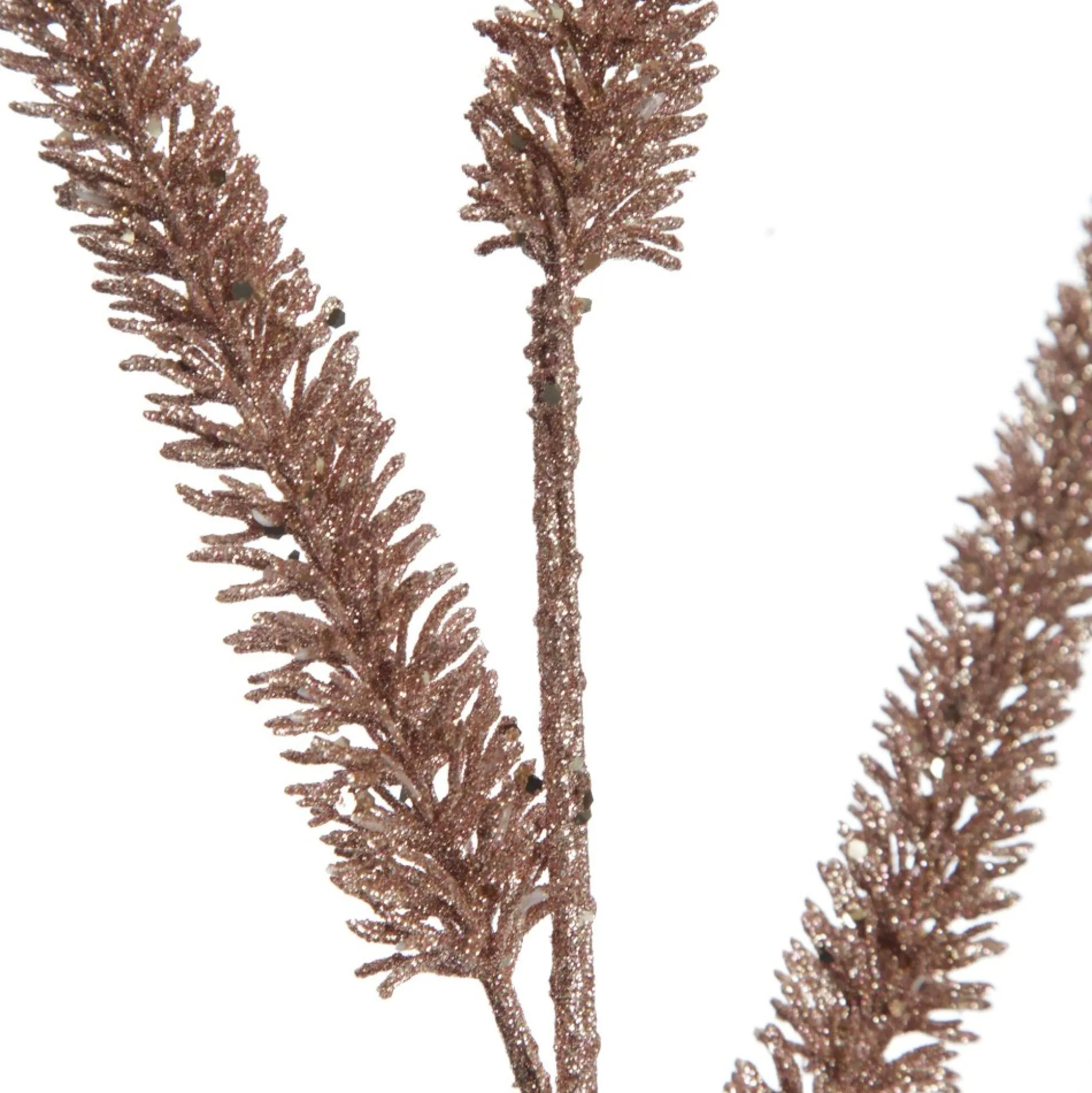 Rose Gold Pointed Trio Spray Christmas Sprays|