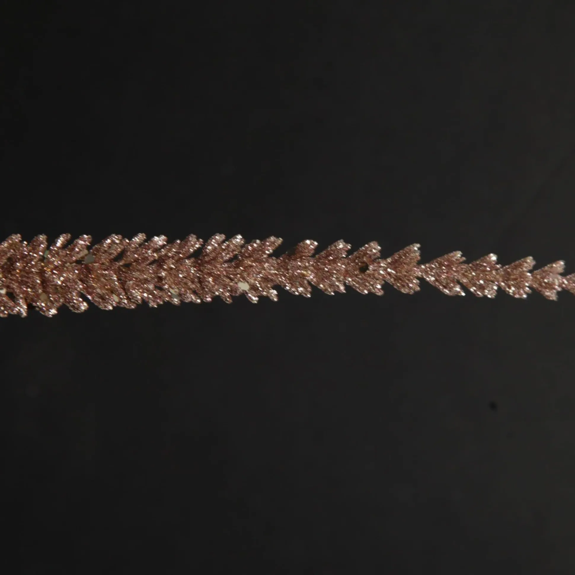 Rose Gold Pointed Trio Spray Christmas Sprays|