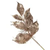 Rose Gold Sequin Leaves and Spike Spray Christmas Sprays|