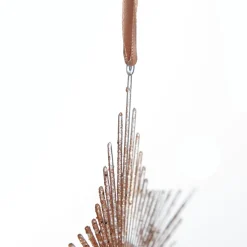 Rose Gold Starburst Tree Decoration Snowflakes And Stars|