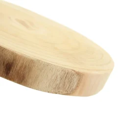 Round Natural Wood Timber Slice Christmas Table Decor|