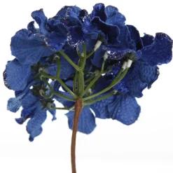 Royal Blue Hydrangea Flower Stem Christmas Flowers|
