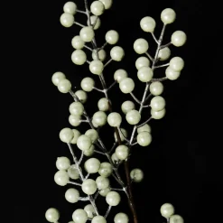 Sage Green Pearl Glitter Berry Spray Christmas Sprays|