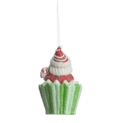 Santa Cupcake Christmas Tree Decoration Christmas Tree Decorations|