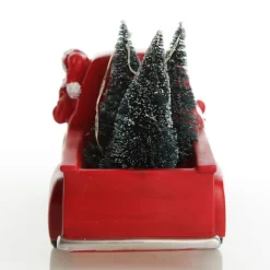 Santa in Red Ute Lightup Musical Ornament Light-Up Scenes And Ornaments|