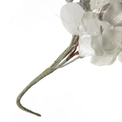 Silver and White Frost Christmas Garland Christmas Garlands|