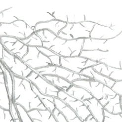 Silver Coral Fan Spray Christmas Sprays|