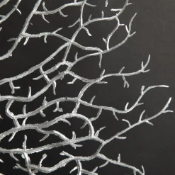 Silver Coral Fan Spray Christmas Sprays|