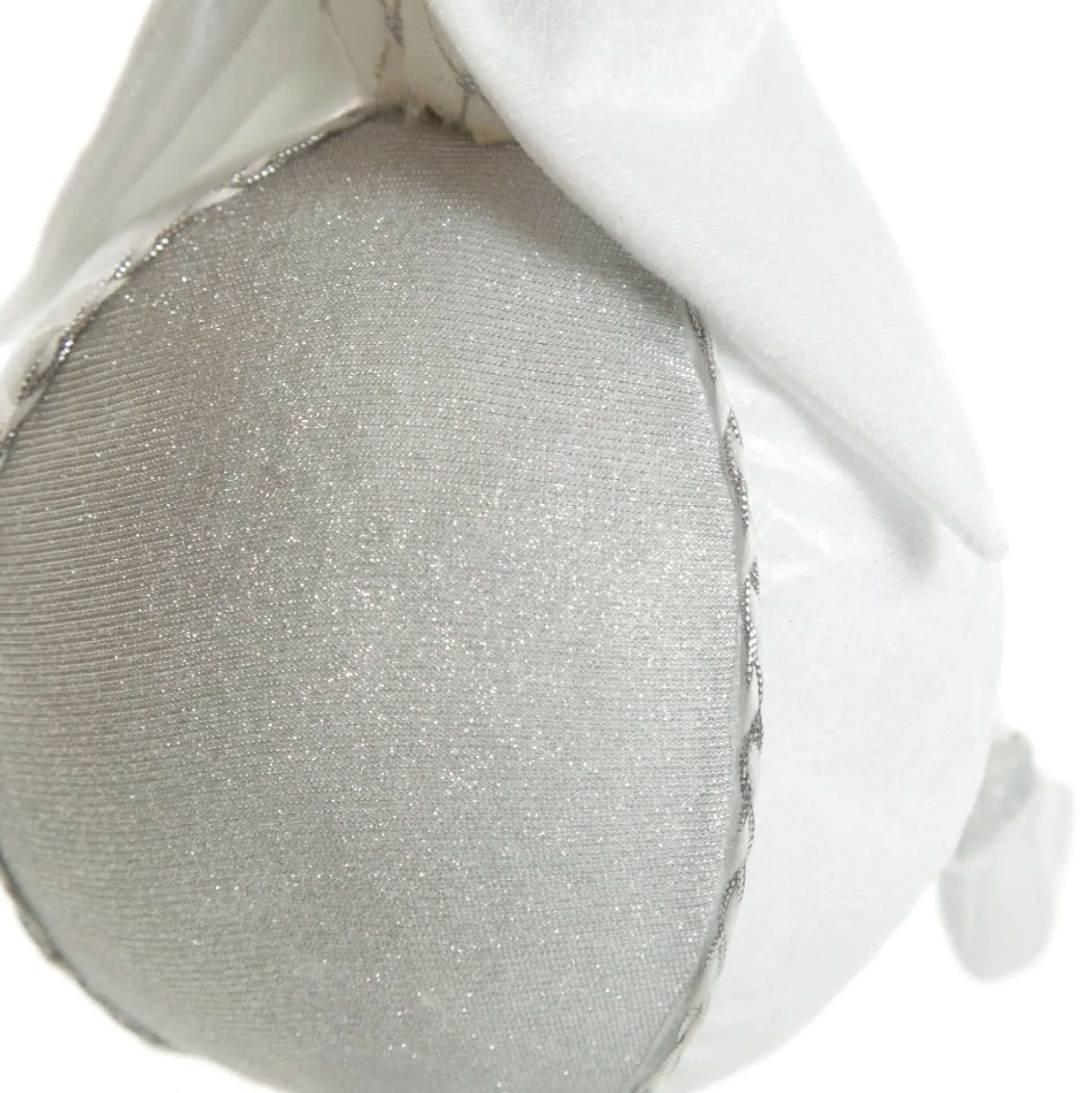 Silver Elf on Bauble Christmas Ornament Christmas Elves And Fairies|