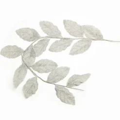 Silver Mesh Palm Leaf Christmas Garland Christmas Table Centrepieces|