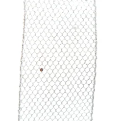 Silver Mesh Wired Christmas RIbbon - 6.5cm Ribbons|