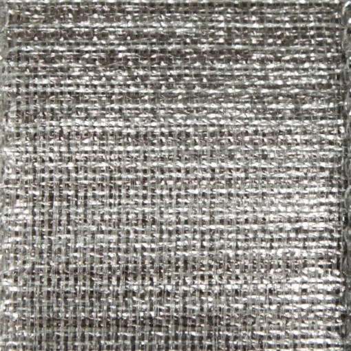 Silver Metallic Shimmer Wired Ribbon Ribbons|