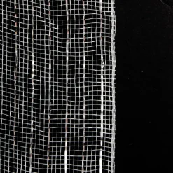 Silver Metallic Thread Decomesh Roll Diy Wreaths|