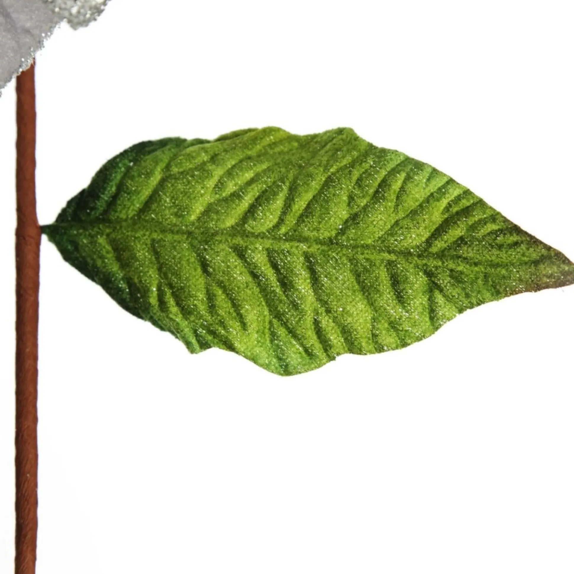 Silver Velvet Sequin Flower Christmas Flowers|