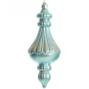 Sky Blue Christmas Finial Decoration Finials And Drops|