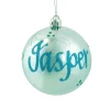 Sky Blue First Christmas Shatterproof Personalised Bauble Personalised Baubles|