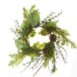 Small Fresh Hydrangea Christmas Wreath Christmas Wreaths|