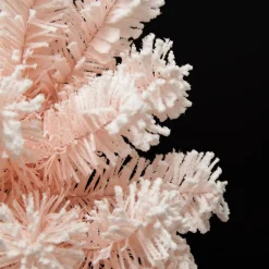 Snow Flocked Pink Fir Christmas Garland Christmas Garlands|