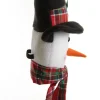 Snowman Head Tartan Tree Topper Tree Toppers|