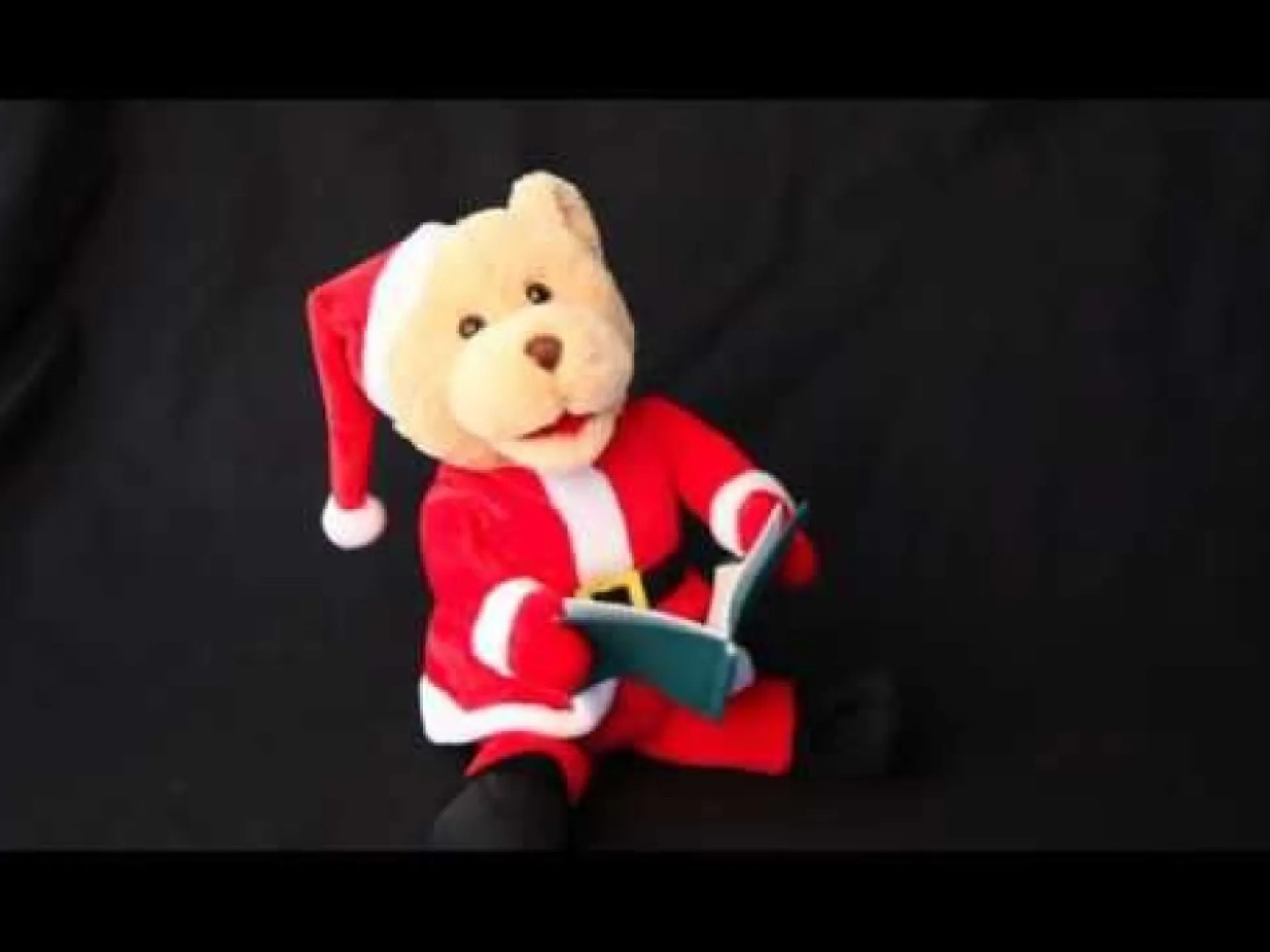 Story Telling Christmas Teddy Bear Christmas Ornaments|