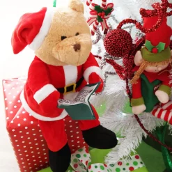Story Telling Christmas Teddy Bear Christmas Ornaments|