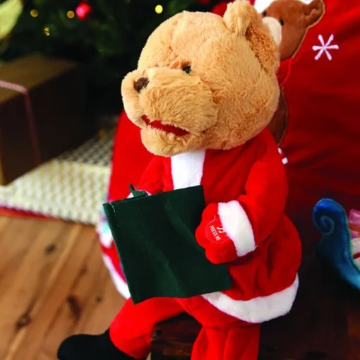 Story Telling Christmas Teddy Bear Christmas Ornaments|