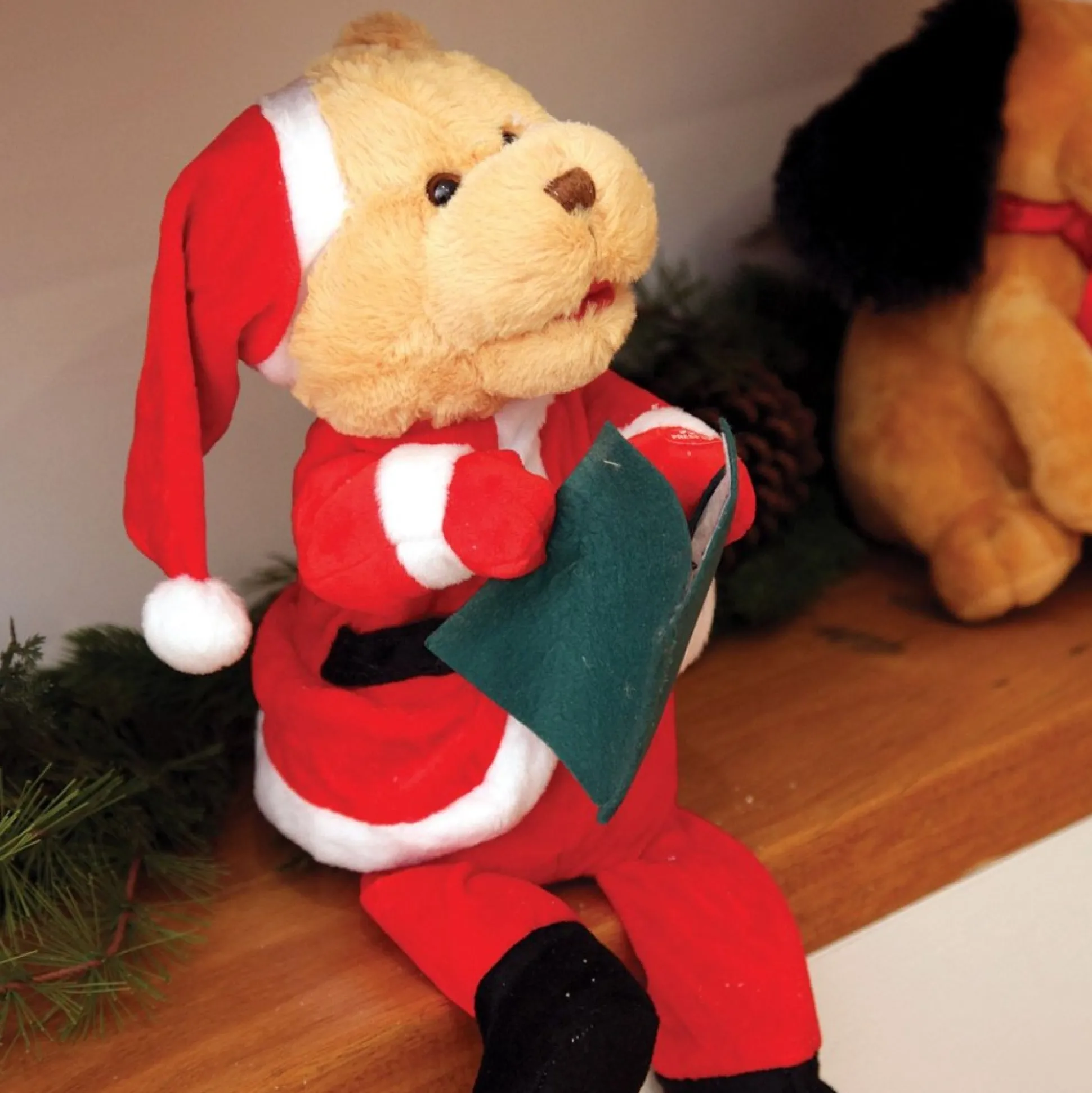 Story Telling Christmas Teddy Bear Christmas Ornaments|