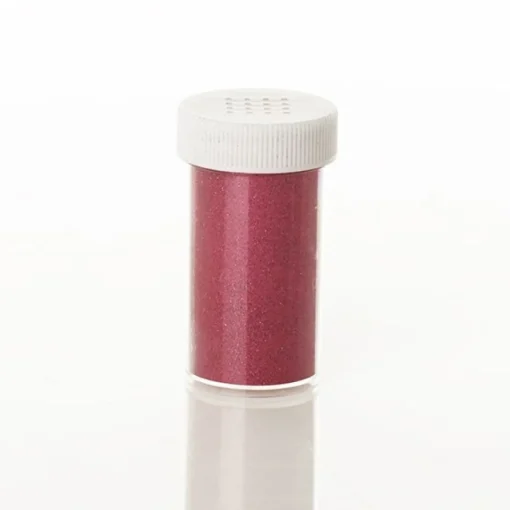 * Christmas Craft Supplies|The Christmas Cart Hot Pink Glitter Vial