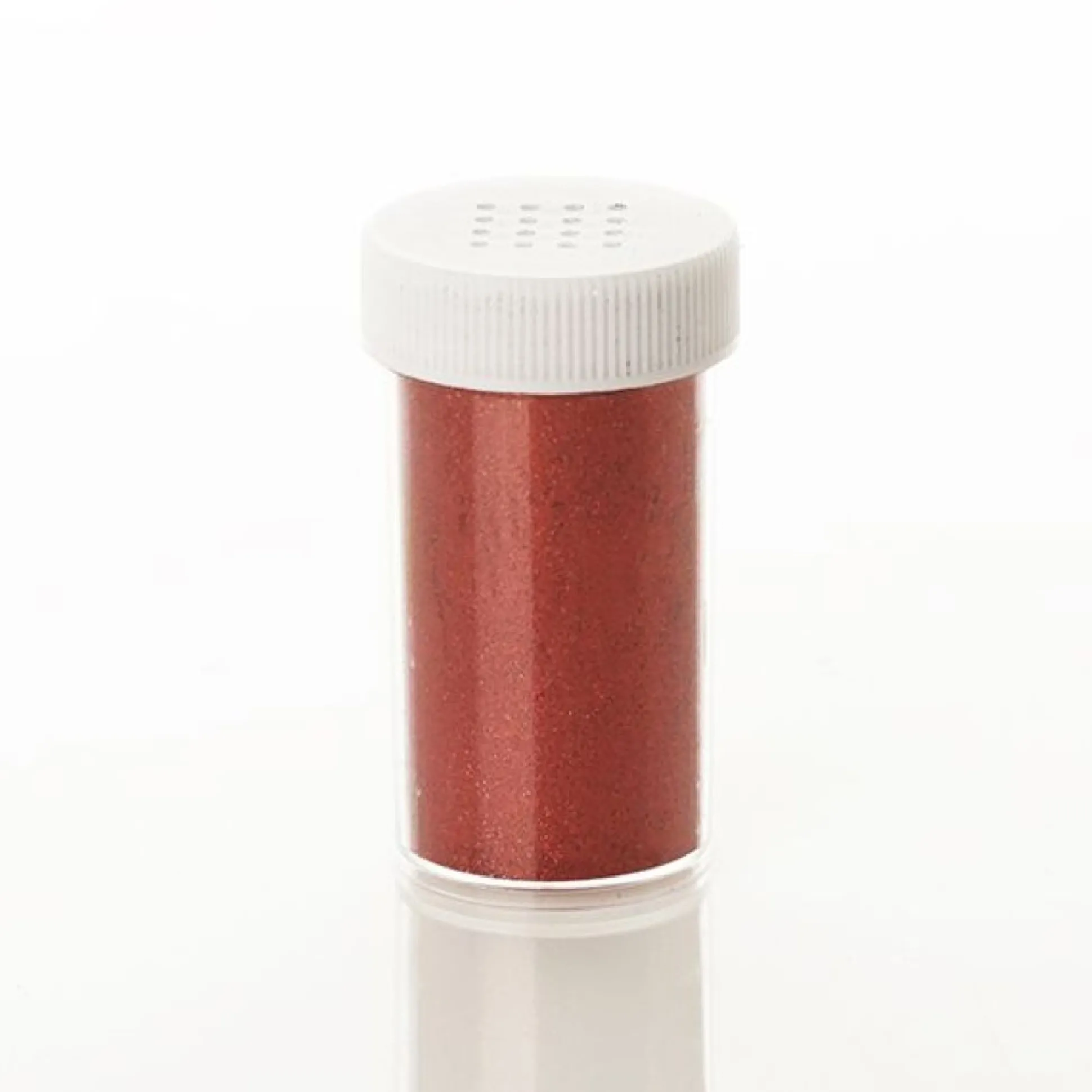 * Christmas Craft Supplies|The Christmas Cart Red Glitter Vial