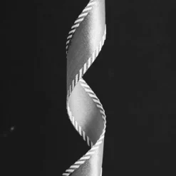 Three Assorted Silver Snowflakes and Dots Christmas Ribbons Ribbons|