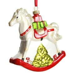Traditional Christmas Rocking Horse Tree Decoration Christmas Tree Decorations|