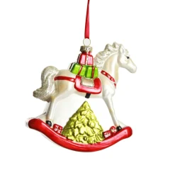Traditional Christmas Rocking Horse Tree Decoration Christmas Tree Decorations|