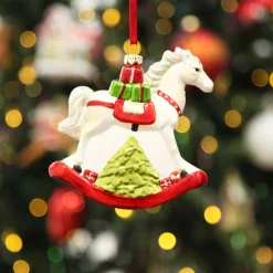 Traditional Christmas Rocking Horse Tree Decoration Christmas Tree Decorations|