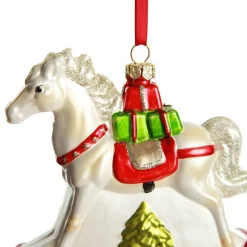 Traditional Christmas Rocking Horse Tree Decoration Christmas Tree Decorations|